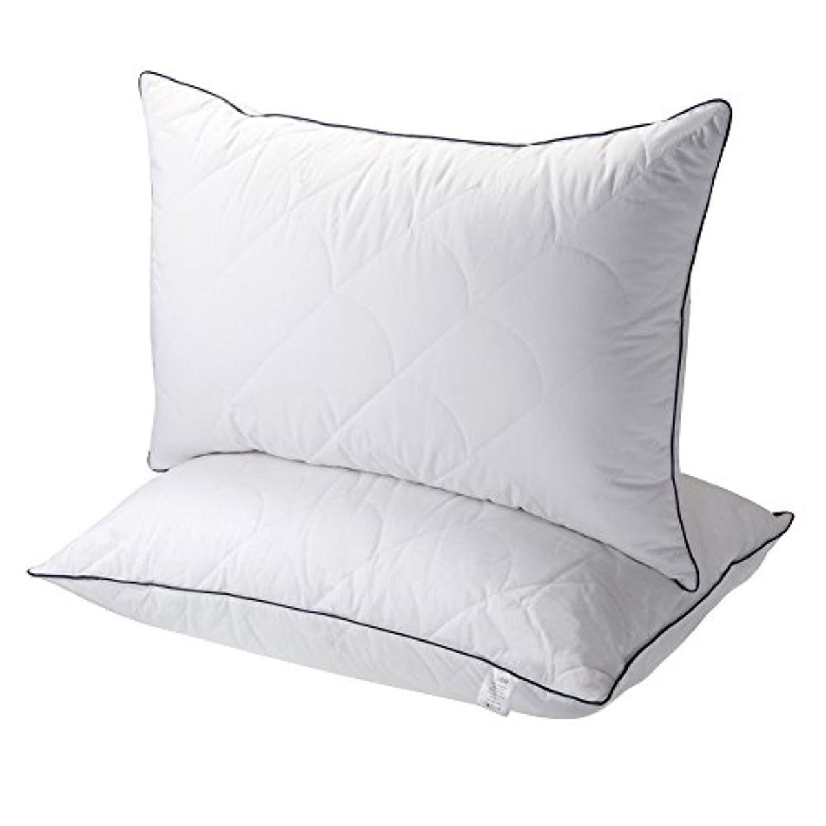 Novilla Pillow King Size Down Pillow for Side Sleepers Feather Pillows 2 Packs