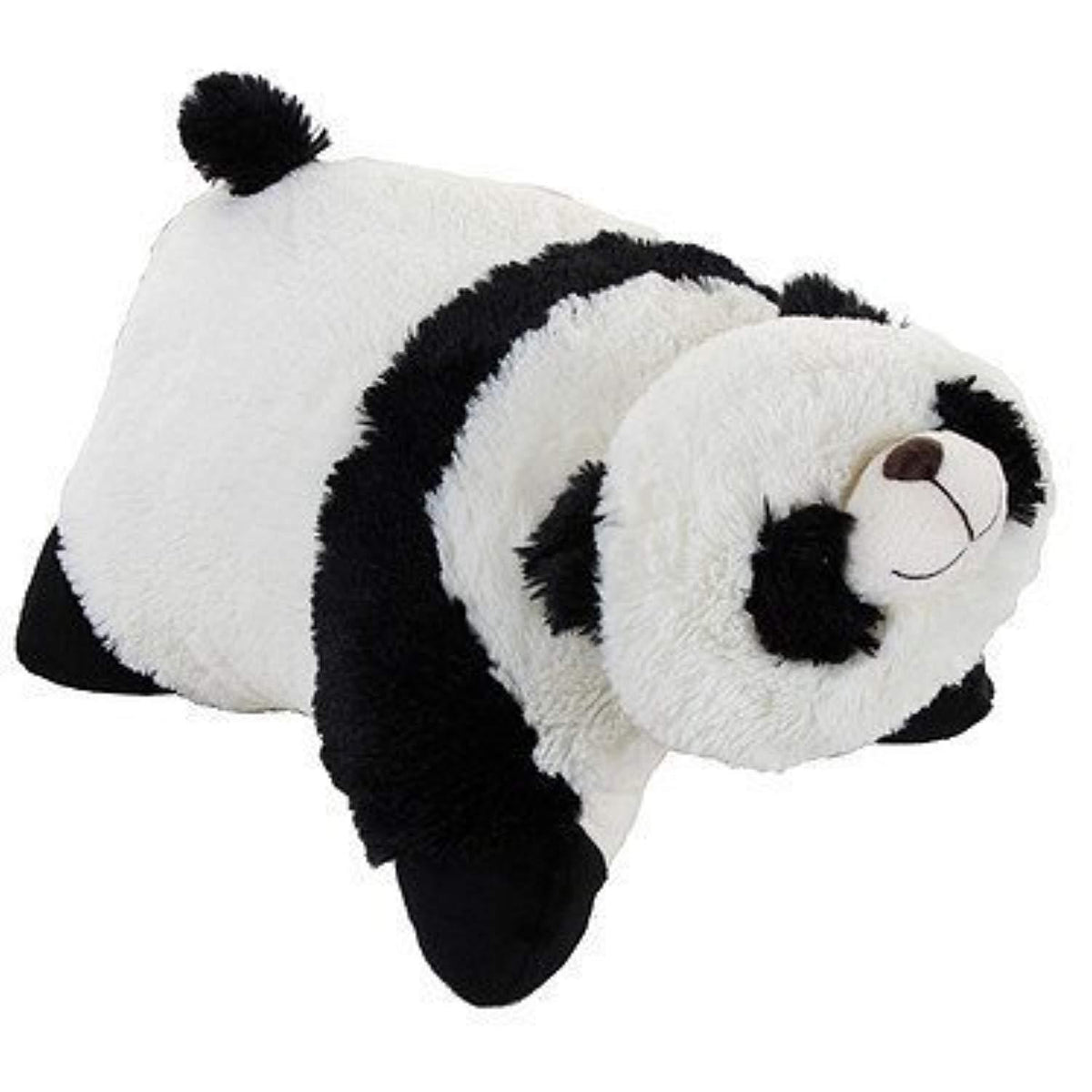 Panda Pillow Pet – 18 inch Large Folding Plush Stuffed Animal Pillow