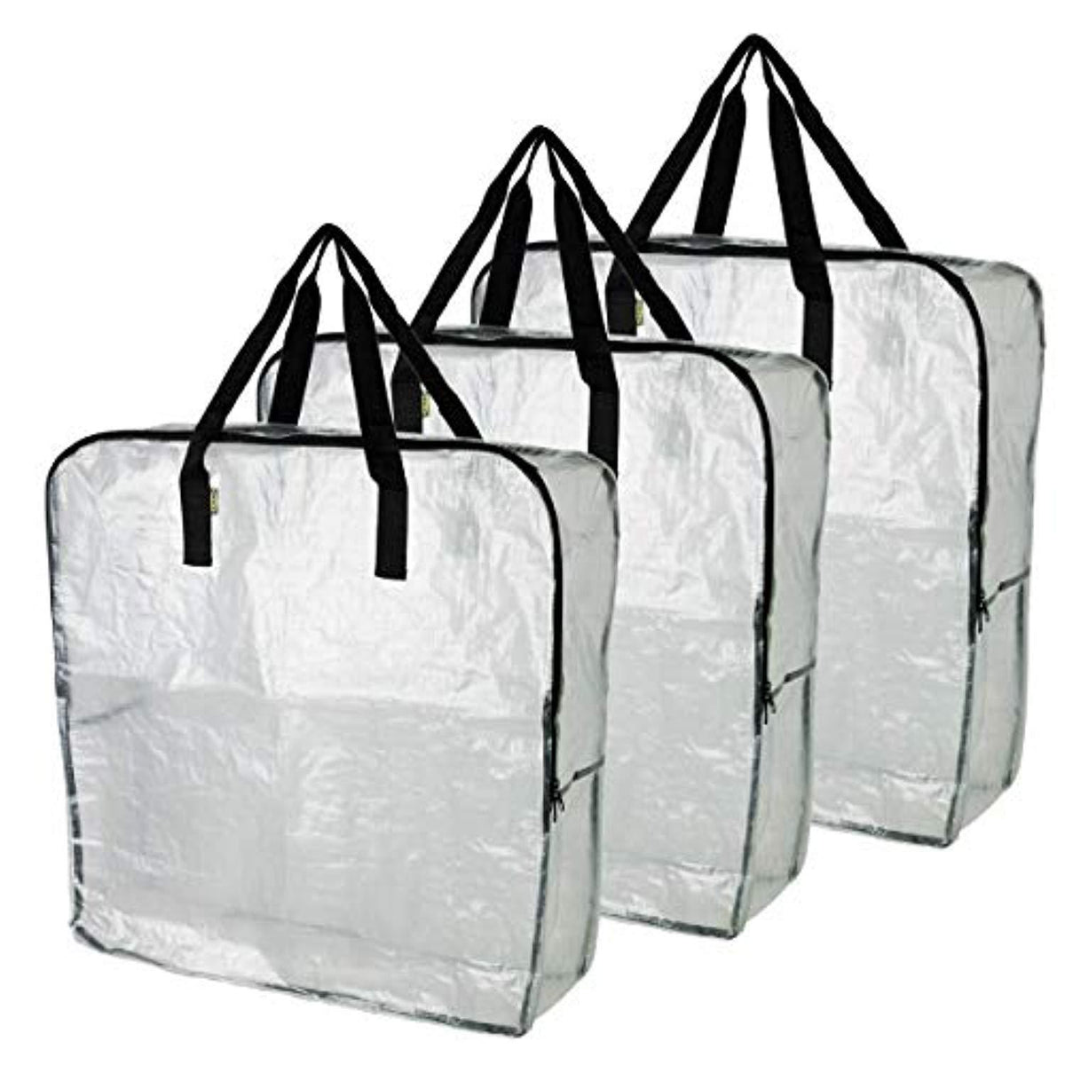 IKEA DIMPA 3 Pcs Extra Large Storage Bag Clear Heavy Duty Bags Moth IKEA DIMPA 3 Pcs Extra Large Storage Bag Clear Heavy Duty Bags Moth