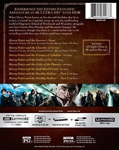 Harry Potter 8-Film Collection (4K Ultra HD + Blu-ray) – National Wholesale  Products, LLC