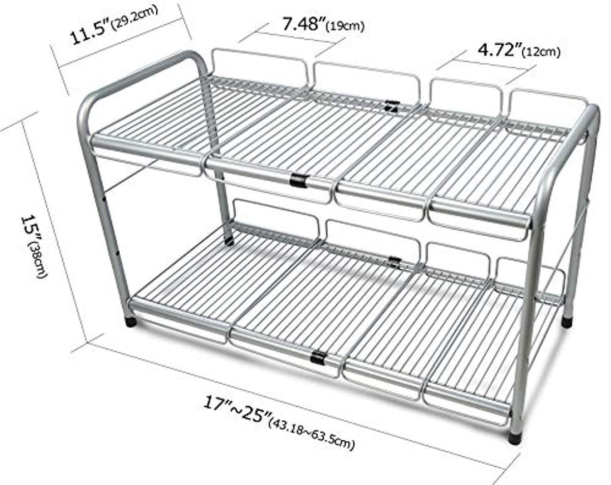 wholesale expandable under sink organizer 2