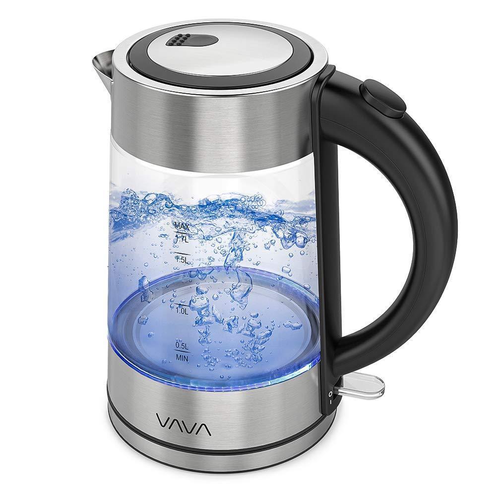 VAVA Electric Kettle, Glass Tea Kettle, Fast Boiling and