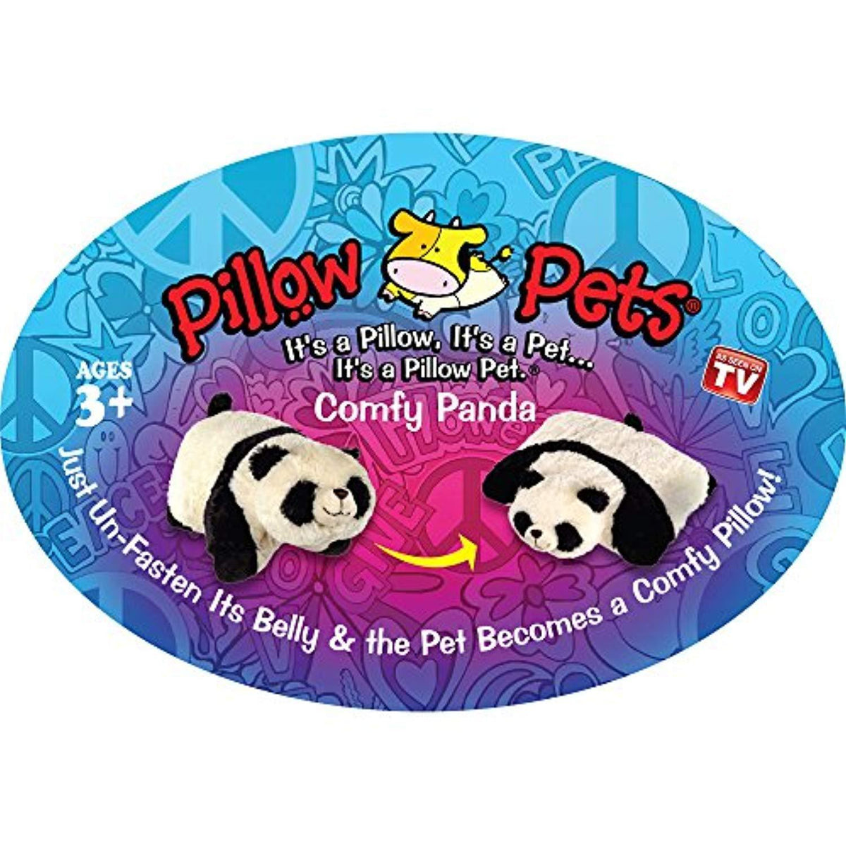 Classic Comfy Panda Pillow Pet - 16
