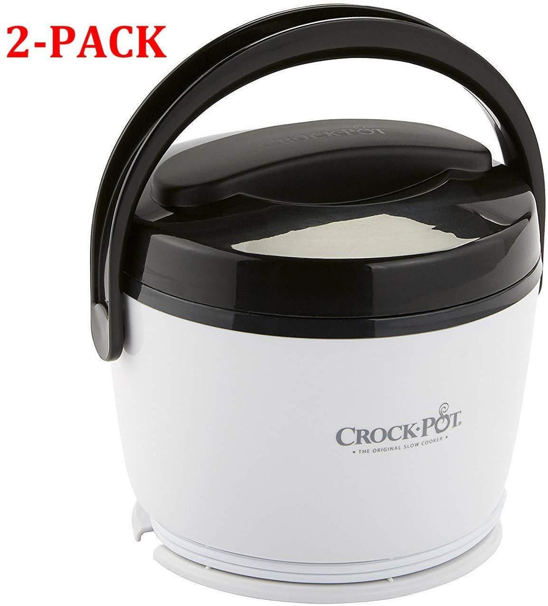 Travel Mini Crock Pot Lunch Crock Food Warmer, Pink, 20 Ounce,  Dishwasher-Safe