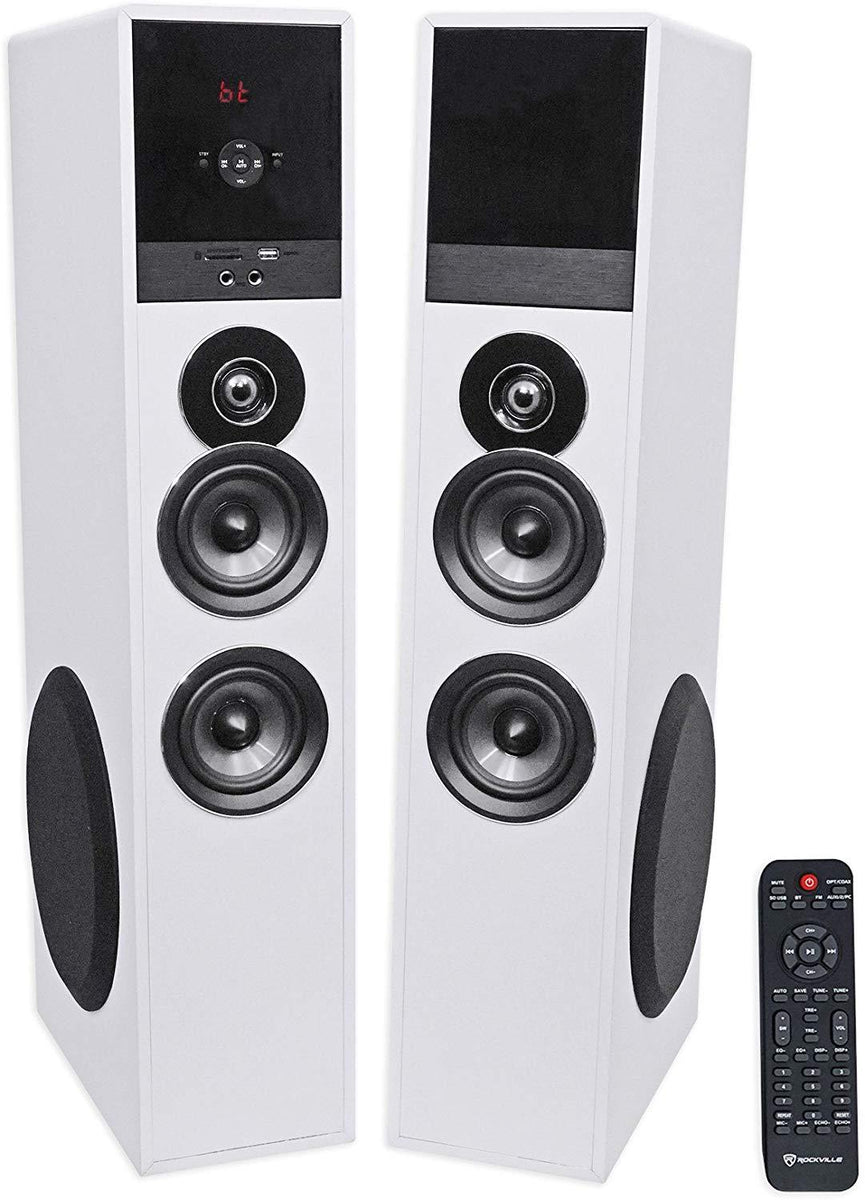 Home Theater Sound System Rockville TM150B Home Theater Tower