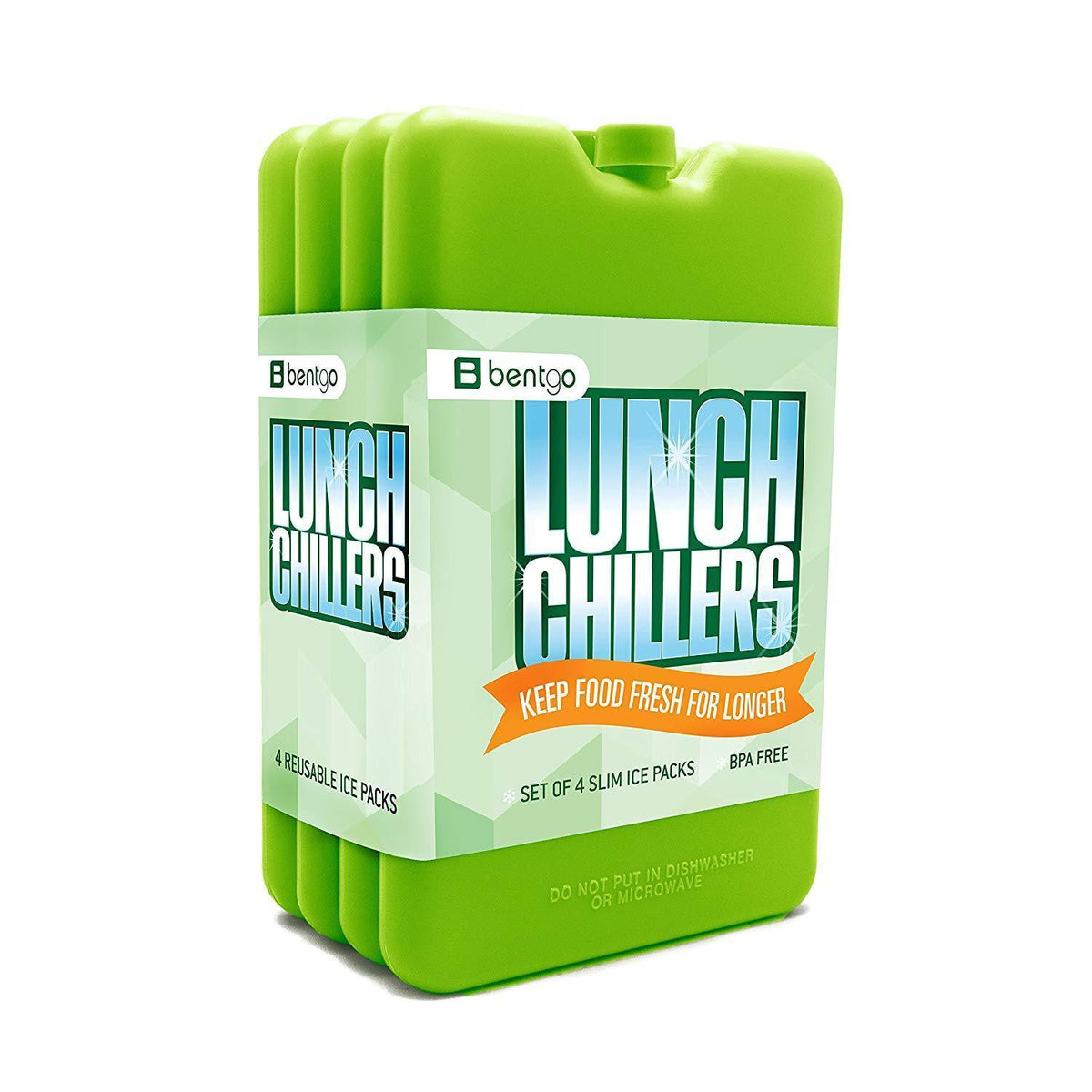 Bentgo Ice Lunch Chillers - Ultra-Thin Ice Packs Perfect for Everyday Use  in
