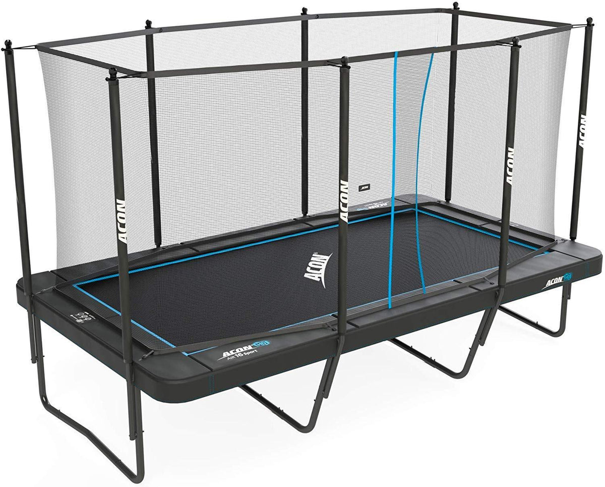 Acon Trampoline Air 16 Sport HD with Enclosure Includes 10x17ft
