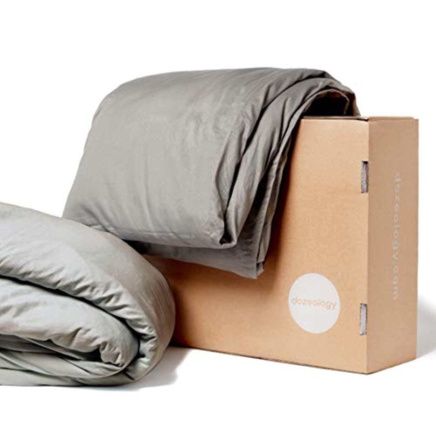 Dozeology Weighted Blanket Premium 160GSM Luxury Cotton Cover