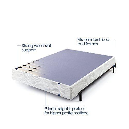 Zinus Walter 9 Inch High Profile Metal Smart Box Spring / Mattress Fou