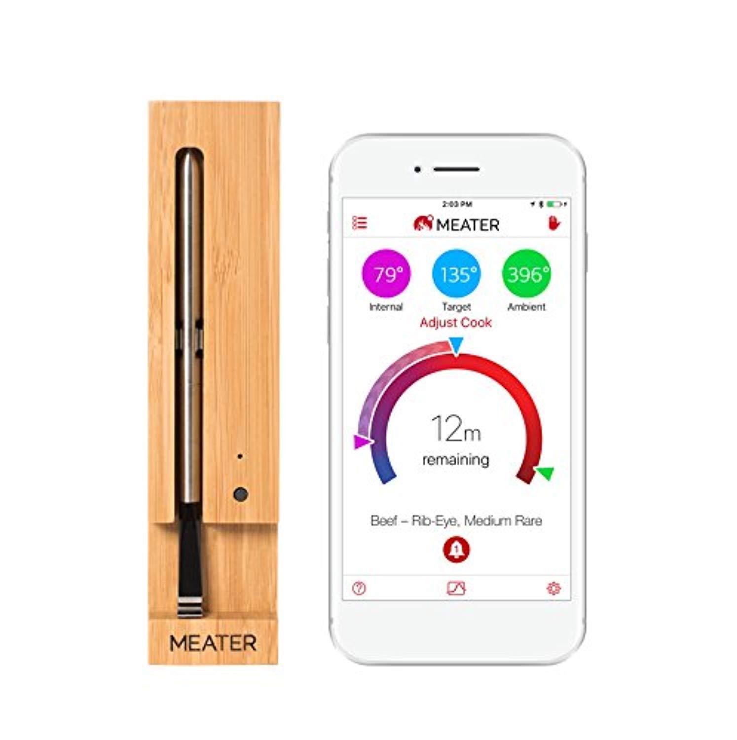 MEATER Up to 33 Feet Original True Wireless Smart Meat Thermometer for The Oven