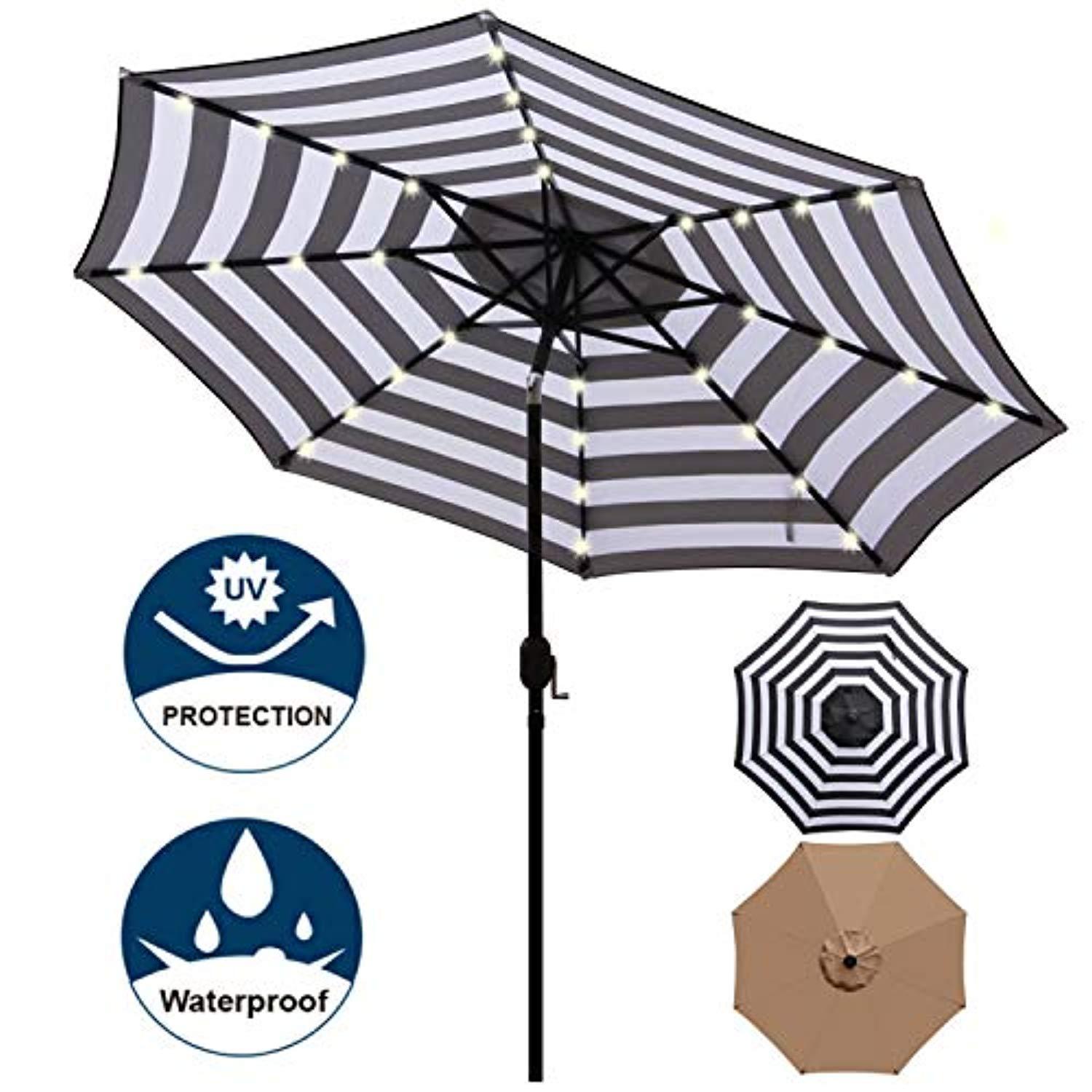 east end patio umbrella instructions EAST OAK PBU23001 Offset LED Patio Umbrella Owner's Manual