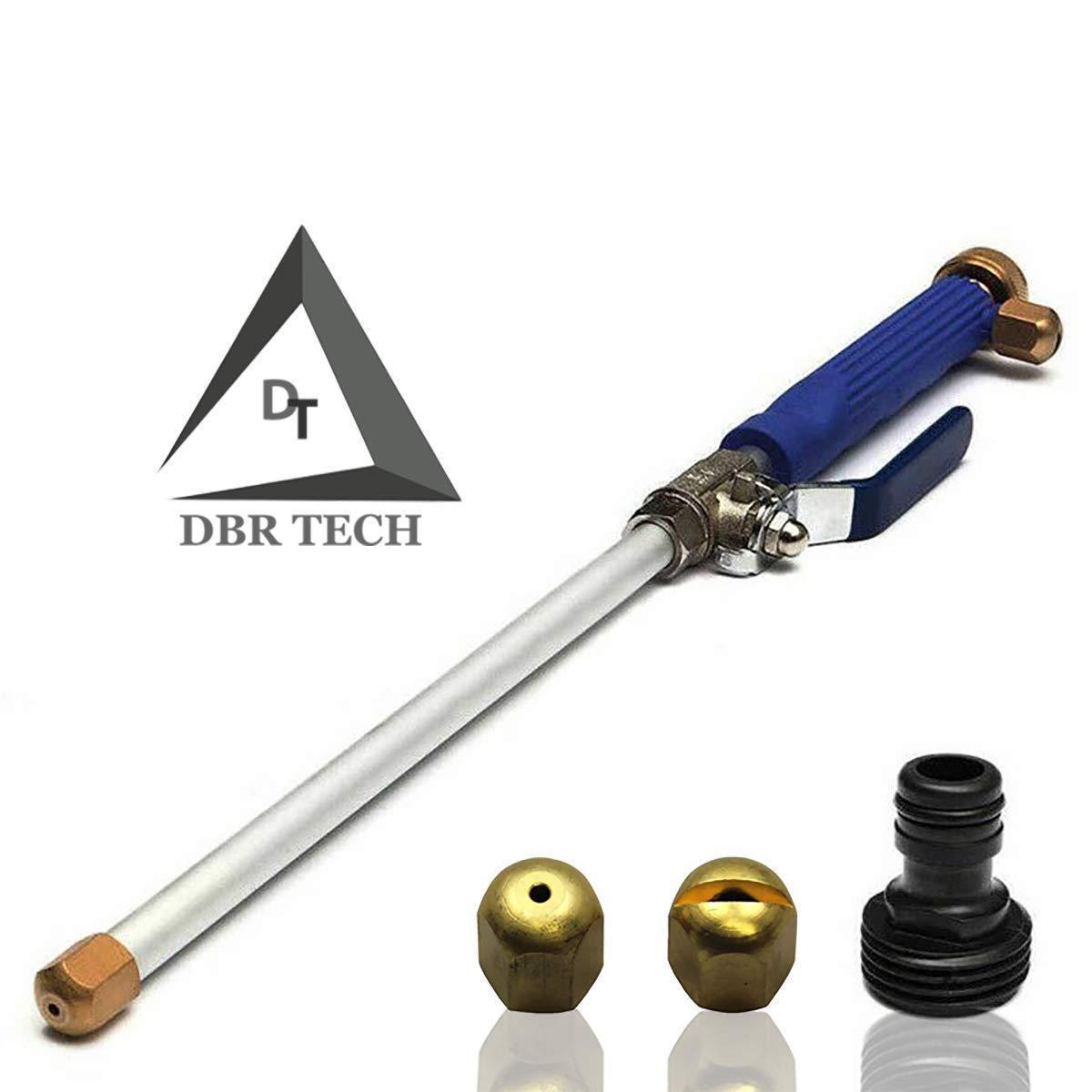 DBR Tech Hydro Jet High Pressure Power Washer, Pressure Washer Gun Whi ...