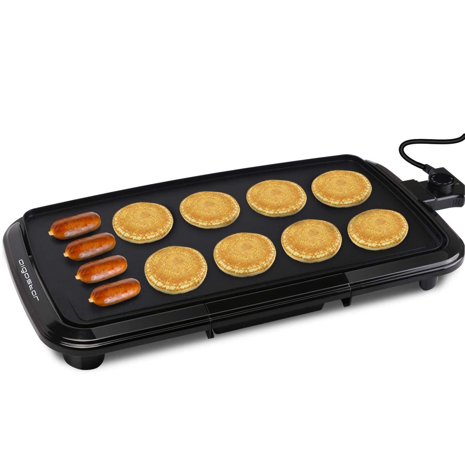 Aigostar Varmo Nonstick Electric Griddles - Pancakes Griddle Grill wit –  National Wholesale Products, LLC