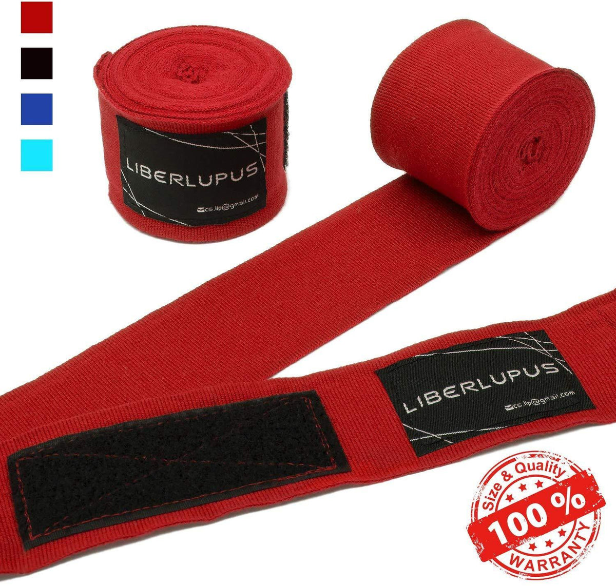 Liberlupus Boxing Hand Wraps for Men & Women, 120 & 180 Inches Wraps f National Wholesale